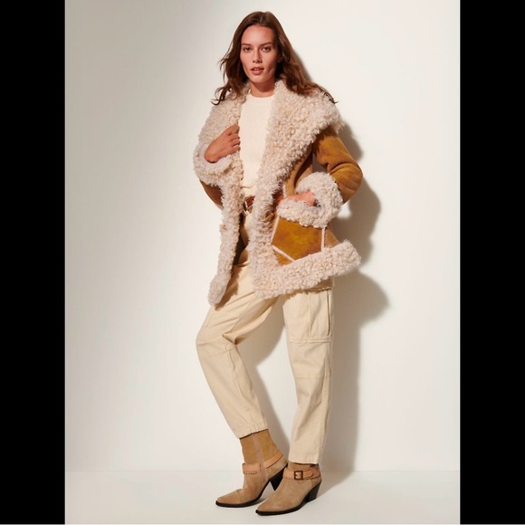 Overland Sheepskin Shearling Coat New - Picture 2 of 10